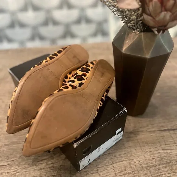 J. Crew Calf Hair Tassel Stretch Flats - Picture 6 of 6